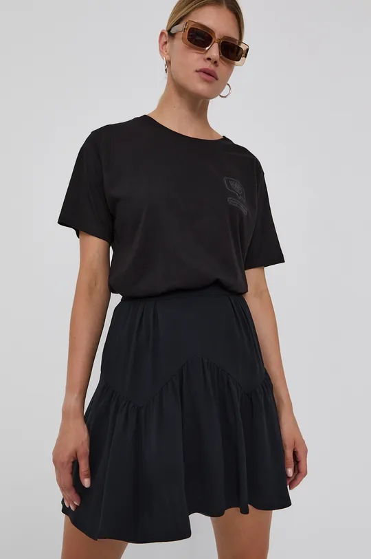 μαύρο Βαμβακερό μπλουζάκι Chiara Ferragni Γυναικεία