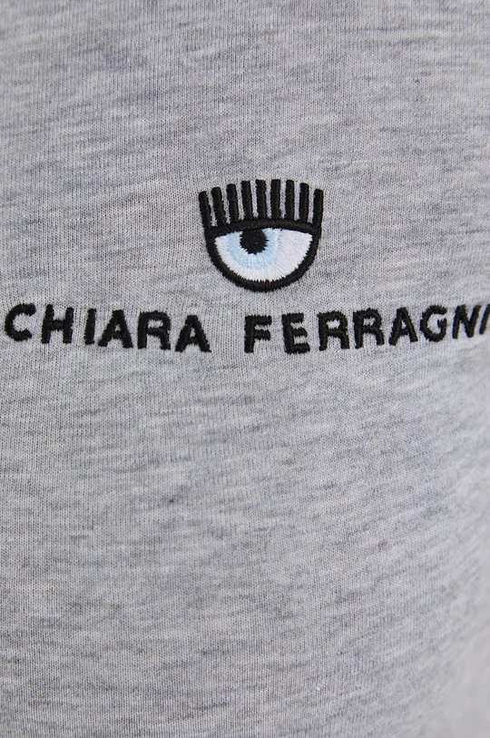 Хлопковая футболка Chiara Ferragni Logo Basic Женский