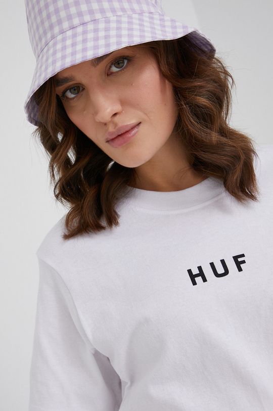 bílá Bavlněné tričko HUF
