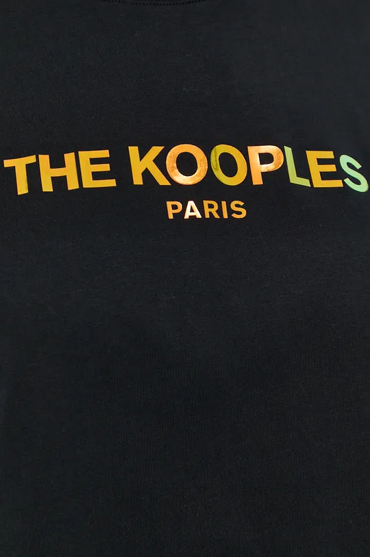 Bombažen t-shirt The Kooples Ženski
