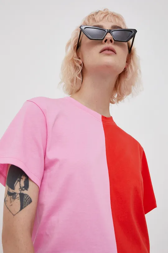 multicolor Roxy T-shirt bawełniany Damski