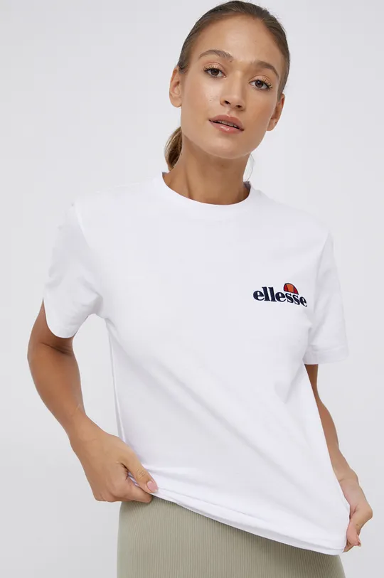 white Ellesse cotton t-shirt