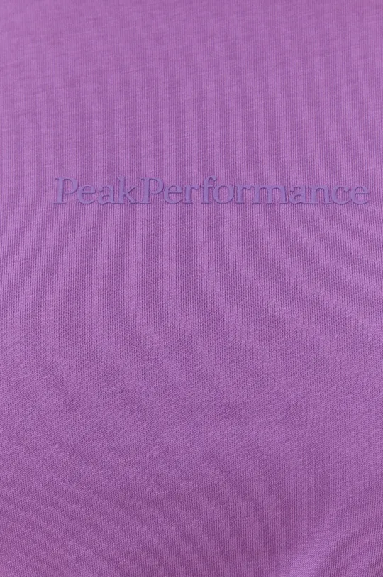 Хлопковая футболка Peak Performance