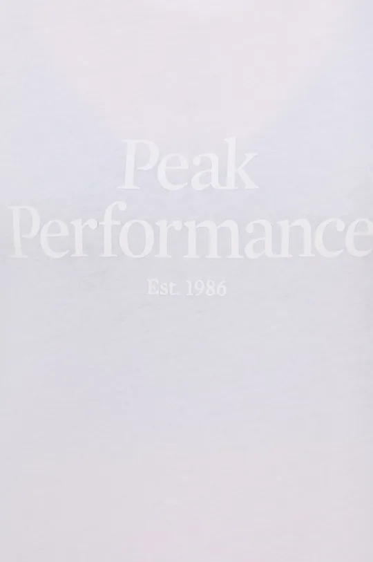 Βαμβακερό μπλουζάκι Peak Performance Γυναικεία
