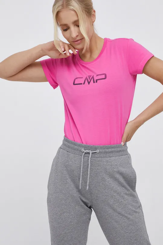 fioletowy CMP T-shirt