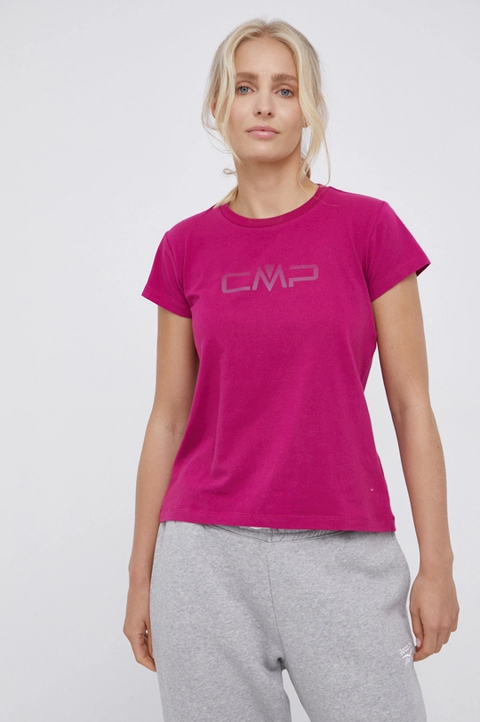 fioletowy CMP T-shirt