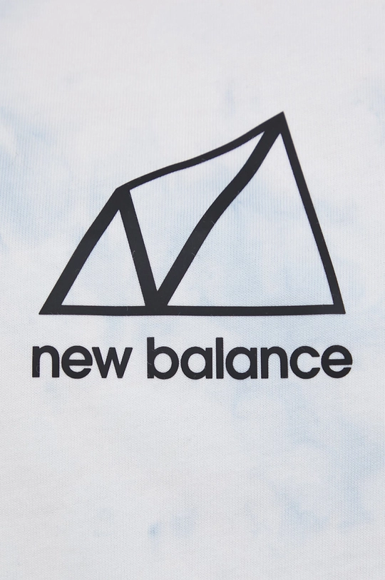 New Balance T-shirt bawełniany WT13527WT Damski