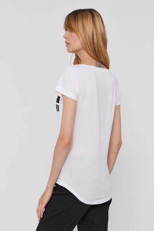 Sisley T-shirt bawełniany 100 % Bawełna