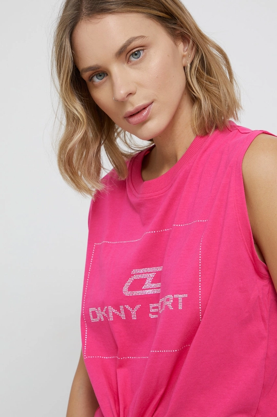 ροζ Βαμβακερό Top DKNY