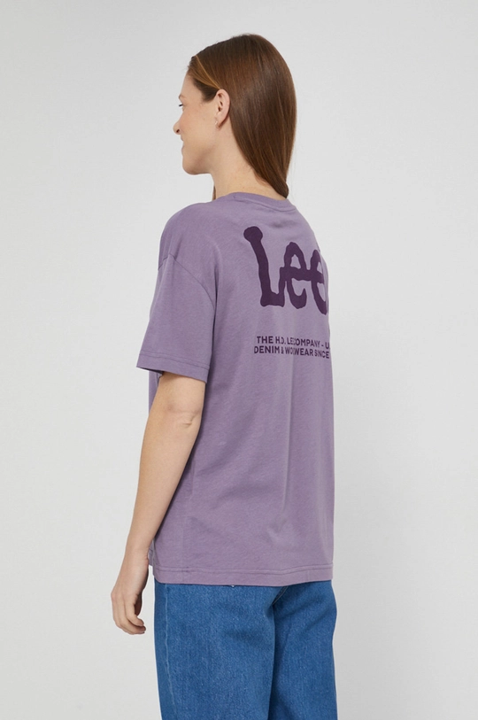 Lee T-shirt 50 % Bawełna, 50 % Modal