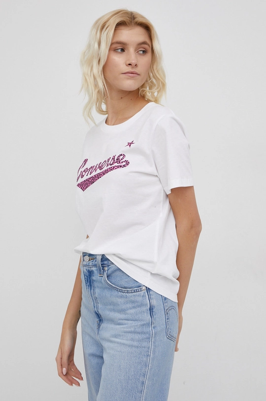 white Converse cotton t-shirt Women’s