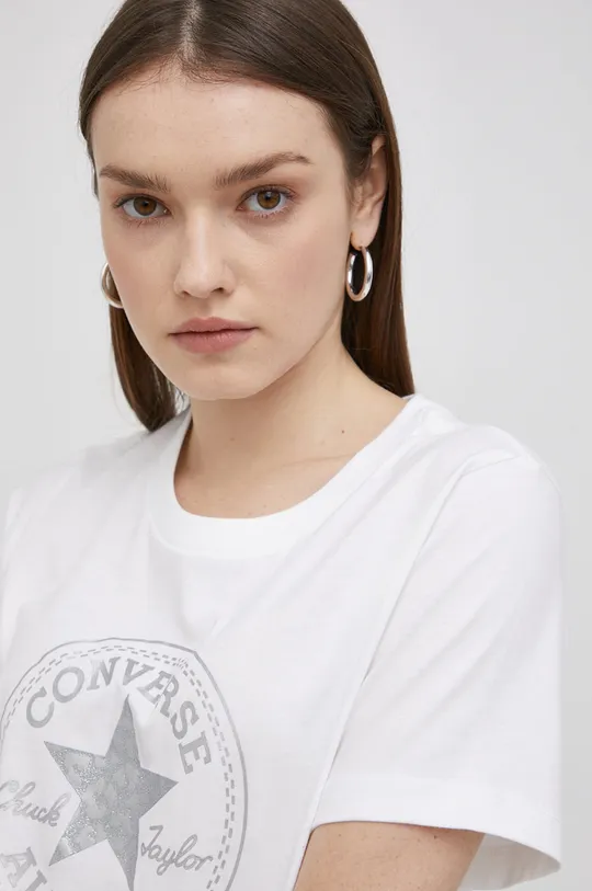 white Converse cotton t-shirt