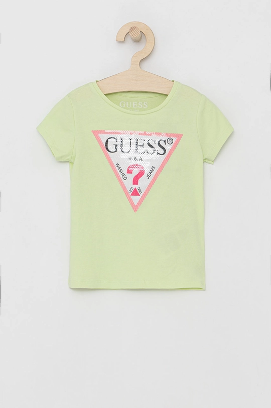 жовтий Дитяча футболка Guess Для дівчаток