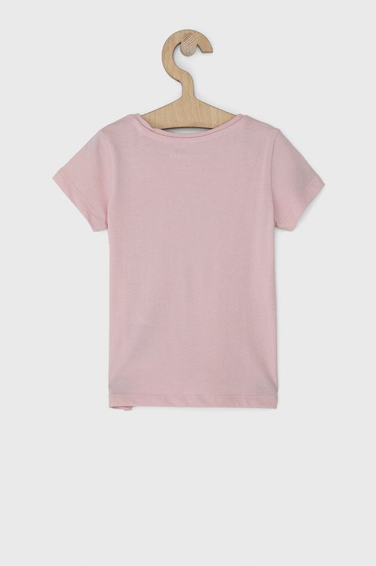 Dětské bavlněné tričko Guess růžová