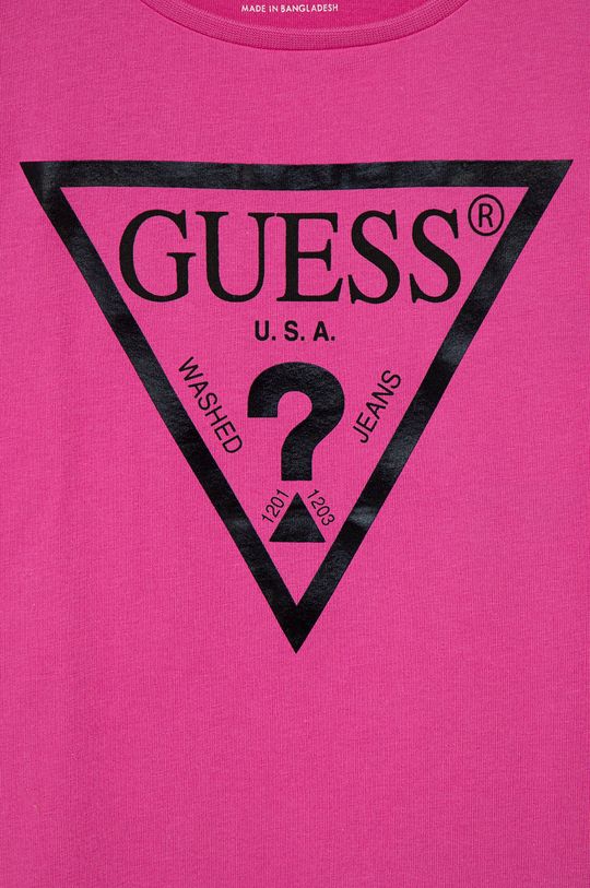 Guess - Dětské bavlněné tričko  100% Bavlna