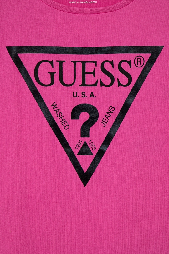 Guess otroški bombažen t-shirt  100% Bombaž