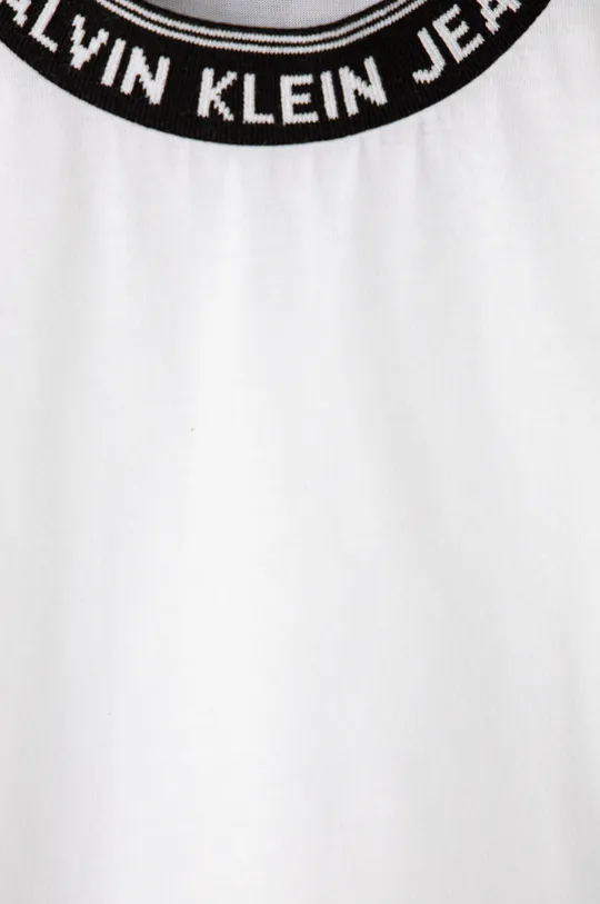 Calvin Klein Jeans T-shirt dziecięcy IG0IG01012.4890 biały