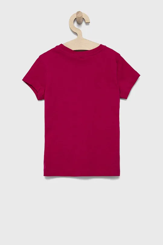 Calvin Klein Jeans T-shirt bawełniany dziecięcy IG0IG01046.4890 różowy