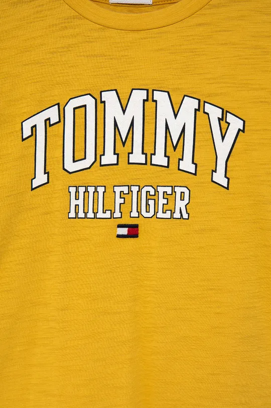 Дитяча бавовняна футболка Tommy Hilfiger  100% Бавовна