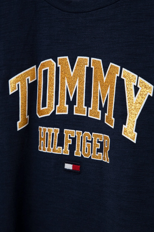 Detské bavlnené tričko Tommy Hilfiger  100% Bavlna