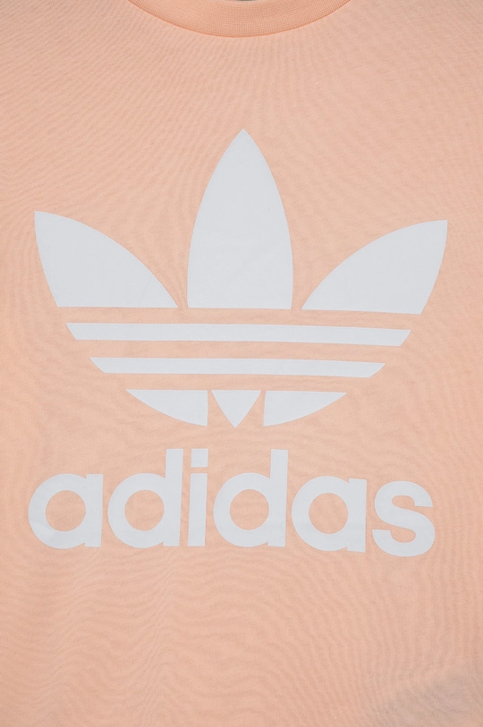 Παιδικό βαμβακερό μπλουζάκι adidas Originals  Κύριο υλικό: 100% Βαμβάκι Πλέξη Λαστιχο: 95% Βαμβάκι, 5% Σπαντέξ