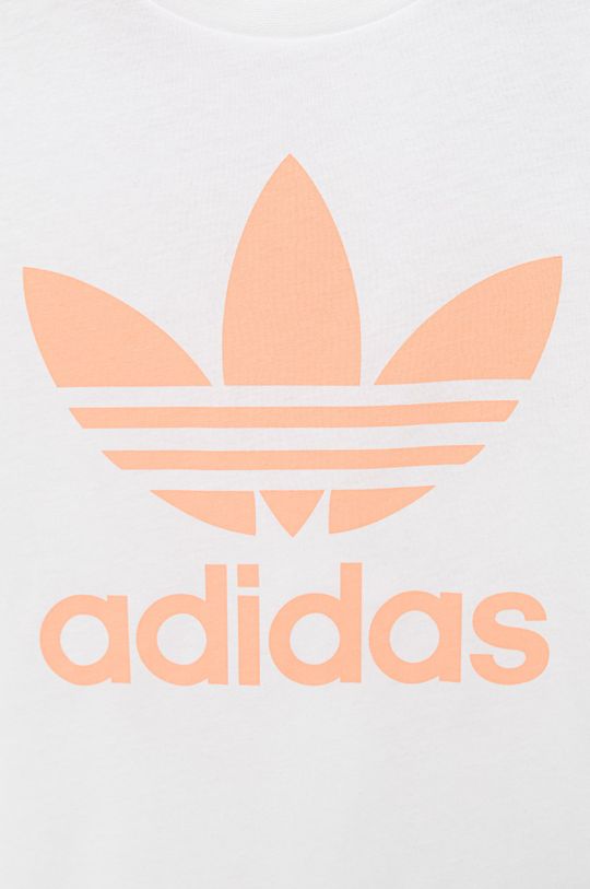 Παιδικό βαμβακερό μπλουζάκι adidas Originals  Κύριο υλικό: 100% Βαμβάκι Πλέξη Λαστιχο: 95% Βαμβάκι, 5% Σπαντέξ