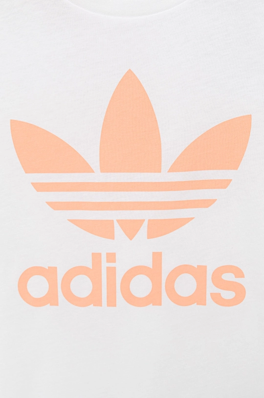 Detské bavlnené tričko adidas Originals H35618  Základná látka: 100% Bavlna Elastická manžeta: 95% Bavlna, 5% Elastan