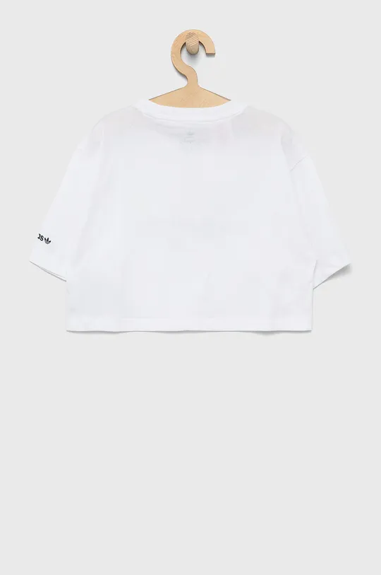 adidas Originals T-shirt bawełniany dziecięcy H14155 biały