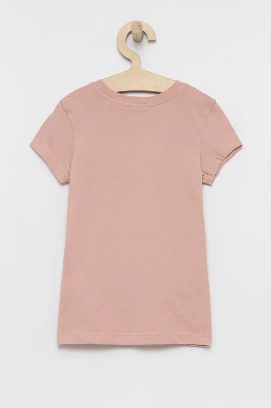 Calvin Klein Jeans T-shirt bawełniany dziecięcy IG0IG01221.4890 różowy
