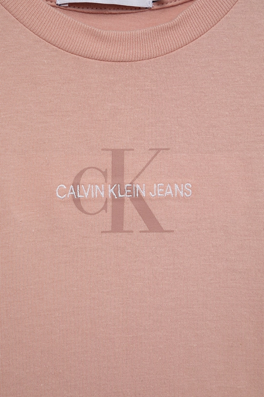 Detské bavlnené tričko Calvin Klein Jeans  100% Bavlna