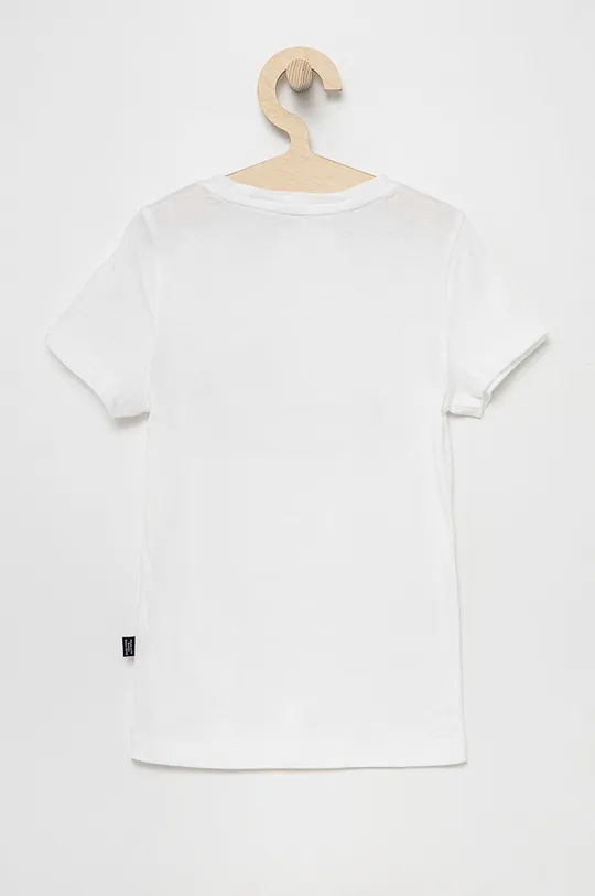 Puma T-shirt bawełniany dziecięcy 587029 biały