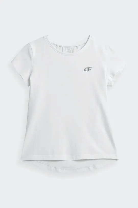 белый Детская футболка 4F Для девочек