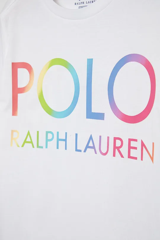 Детская хлопковая футболка Polo Ralph Lauren  Основной материал: 100% Хлопок