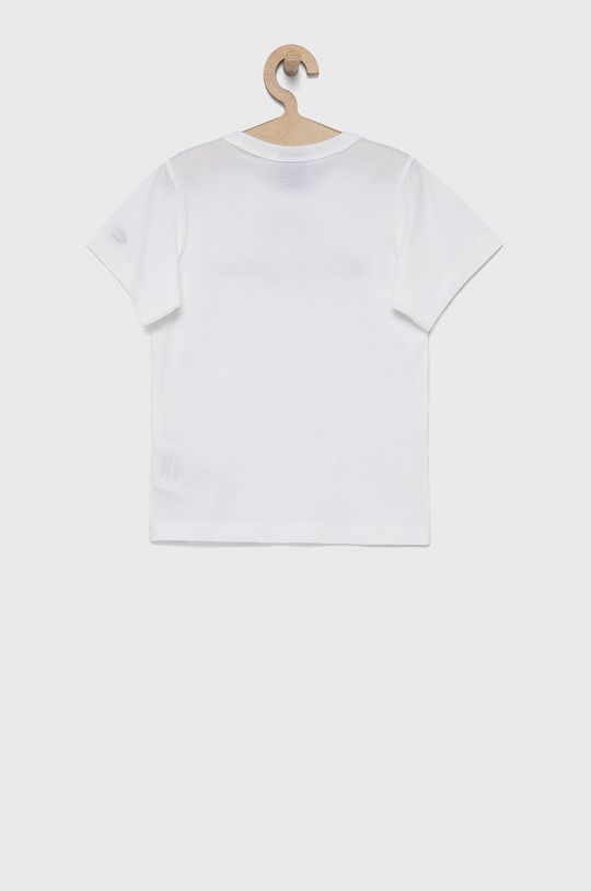 Champion T-shirt bawełniany dziecięcy 404231 biały