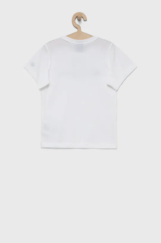 Champion T-shirt bawełniany dziecięcy 404231 biały