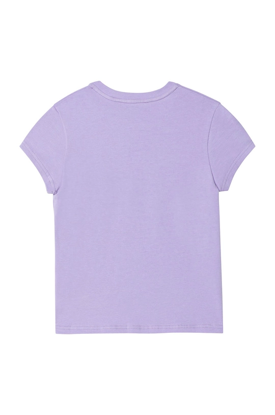 Dkny T-shirt dziecięcy D35R58.102.108 fioletowy