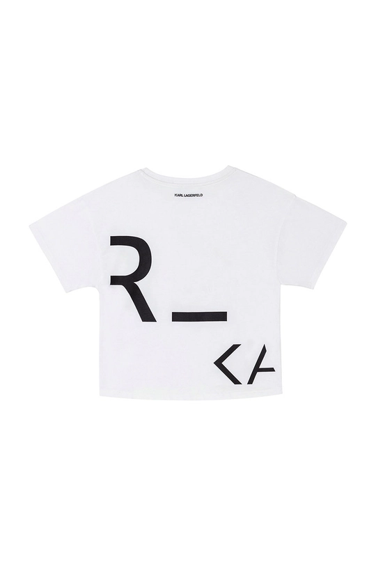 Karl Lagerfeld T-shirt dziecięcy Z15321.126.150 47 % Bawełna, 7 % Elastan, 46 % Modal