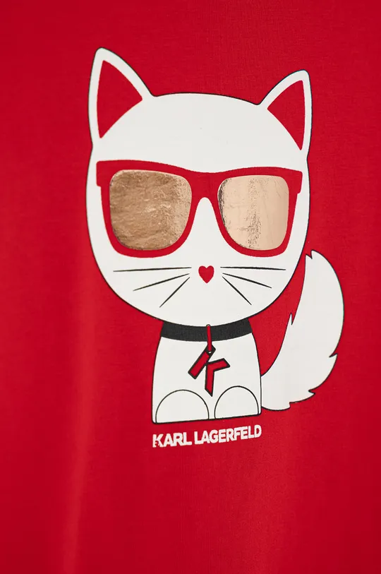 Παιδικό μπλουζάκι Karl Lagerfeld  47% Βαμβάκι, 7% Σπαντέξ, 46% Modal