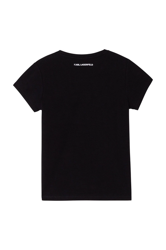 Karl Lagerfeld - T-shirt dziecięcy Z15326.102.108 czarny