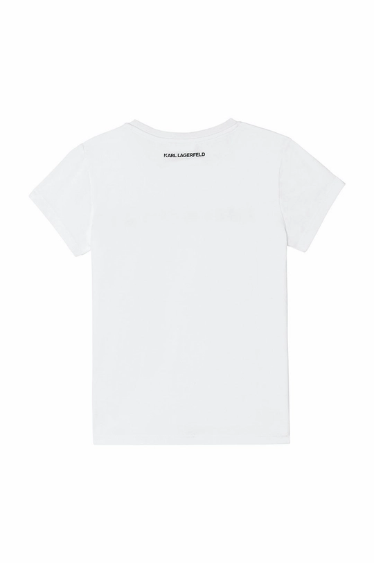 Karl Lagerfeld - T-shirt dziecięcy Z15326.114.150 biały