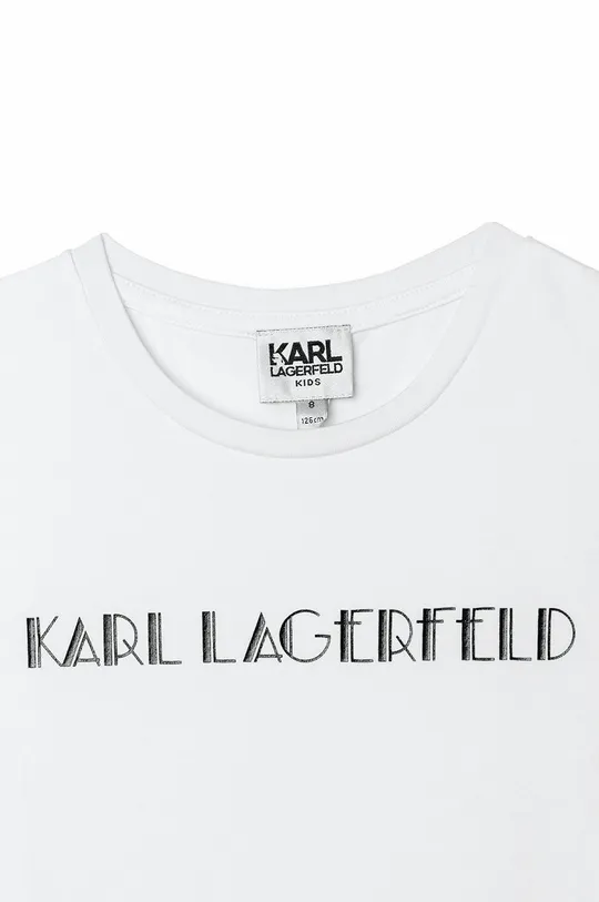 Karl Lagerfeld - T-shirt dziecięcy Z15326.114.150 47 % Bawełna, 7 % Elastan, 46 % Modal