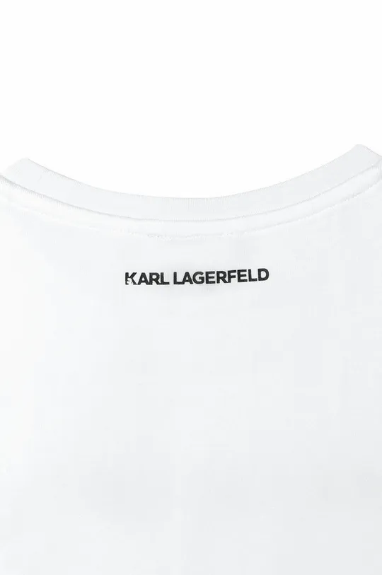 biały Karl Lagerfeld - T-shirt dziecięcy Z15326.114.150