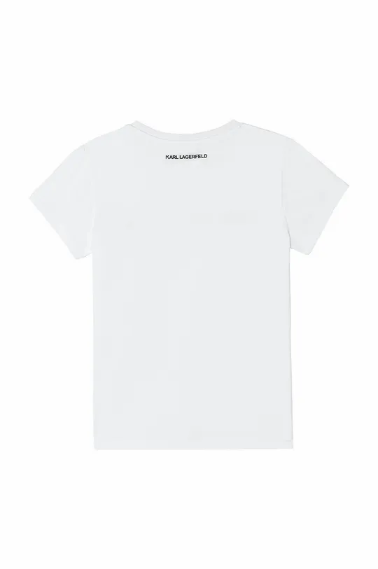 Karl Lagerfeld Detské tričko biela