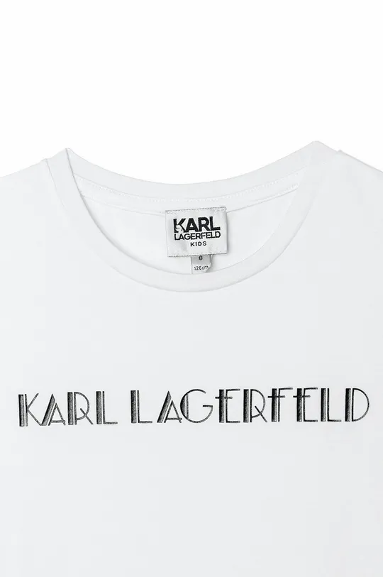 Karl Lagerfeld Detské tričko  47 % Bavlna, 46 % Modal, 7 % Elastan
