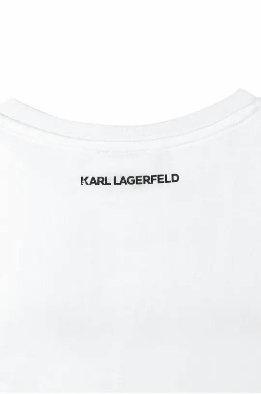 biela Karl Lagerfeld Detské tričko