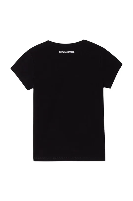 Karl Lagerfeld Detské tričko čierna