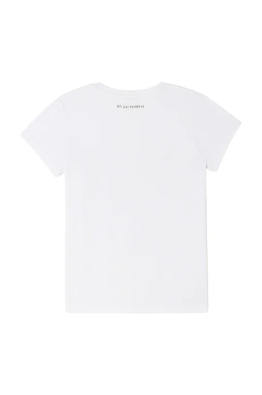 Karl Lagerfeld - T-shirt dziecięcy Z15330.102.108 biały