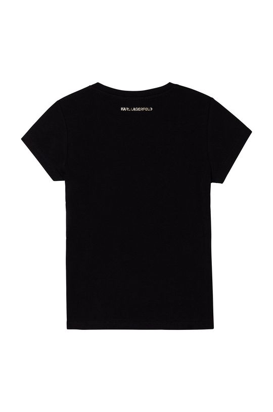 Karl Lagerfeld - T-shirt dziecięcy 47 % Bawełna, 7 % Elastan, 46 % Modal