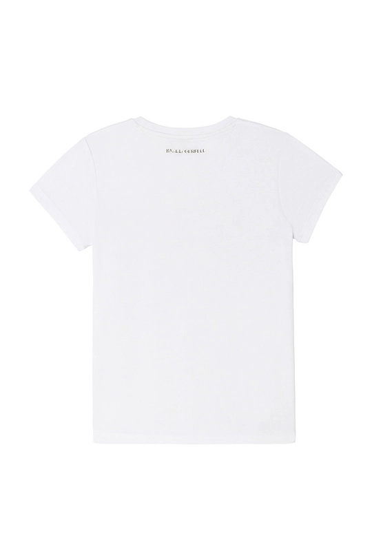 Karl Lagerfeld - T-shirt dziecięcy Z15330.156.162 biały