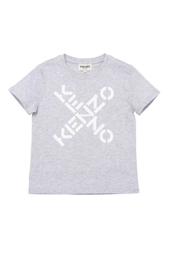 svetlosivá Detské tričko Kenzo Kids Dievčenský